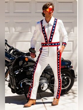 NWT Shinesty "The Big Jumper" Stuntman Flight Suit Jumpsuit - Men's Size Medium